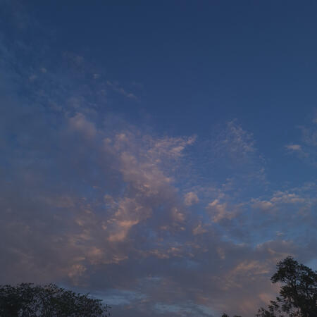 sky at dusk